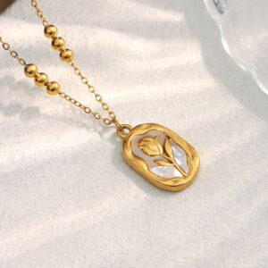 Eternal Rose Necklace